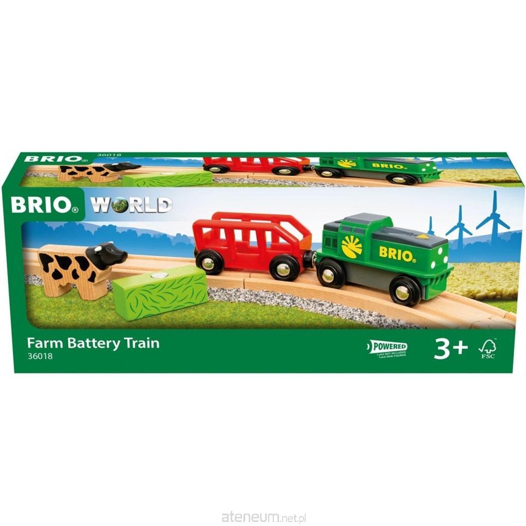 Ravensburger  Brio Batteriebetriebener Zug Farma 7312350360189