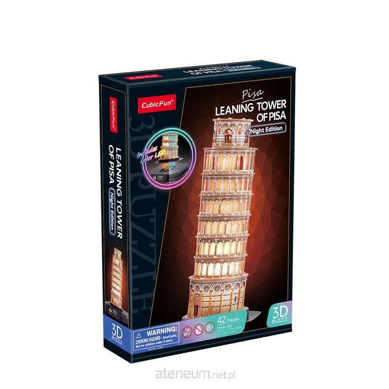Cubic Fun  3D-Puzzle Schiefer Turm von Pisa LED 6944588205355