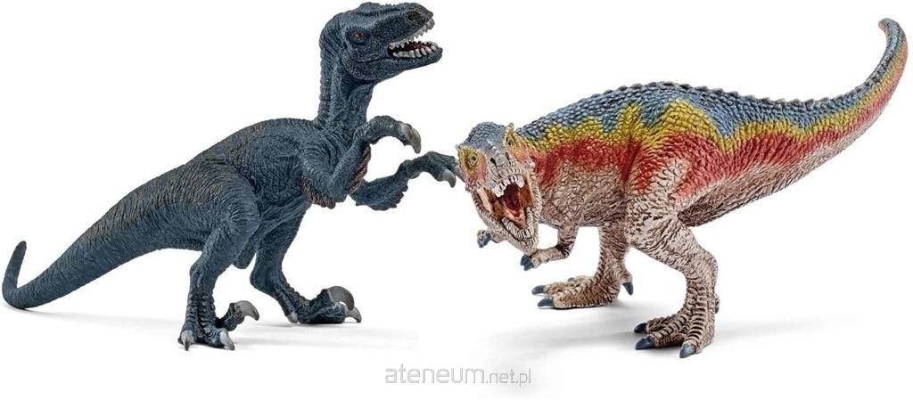 SCHLEICH  2er-Set T-Rex und Velociraptor 4005086422162