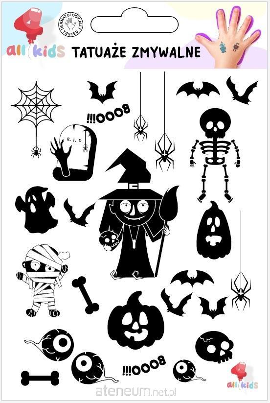 All4Kids Waschbare Tattoos für Kinder Halloween 2 5905805893220