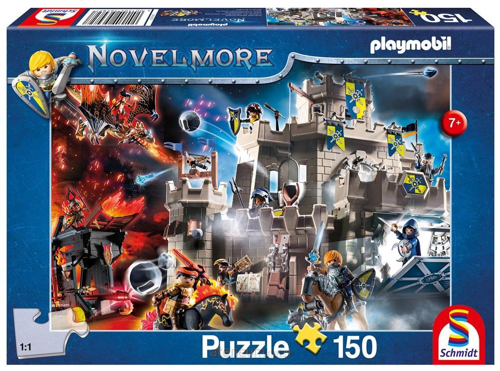 Schmidt  Puzzle 150 Playmobil Novelmore 4001504564827