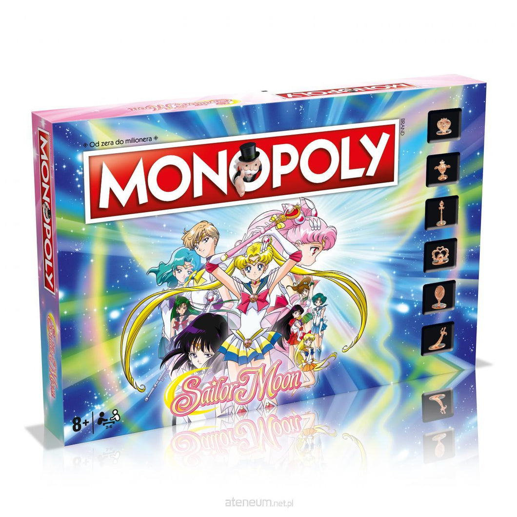 Winning Moves  Monopoly Sailor Moon 5036905037785