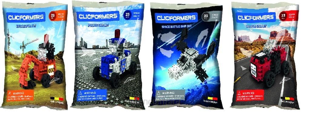 Clicformers  Clicformers-Blöcke Beutel 23 Stück MIX 5425002305536