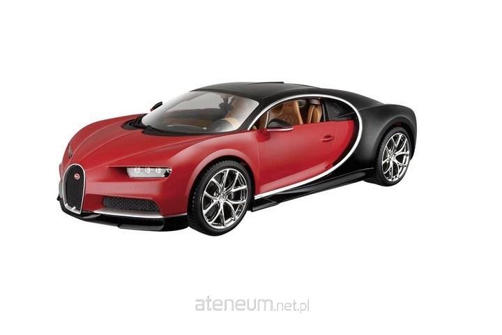 BBurago  Bugatti Chiron schwarz/rot 1:18 BBURAGO 4893993009817