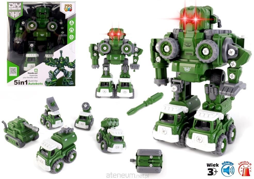 Pro Kids  5in1 schraubbarer Roboter, grün 5903943005390