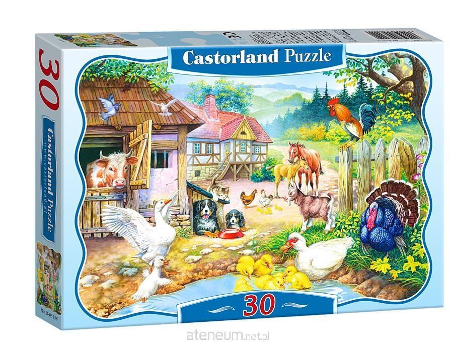Castorland  Puzzle 30 Zwierz�ta na farmie CASTOR 5904438003310