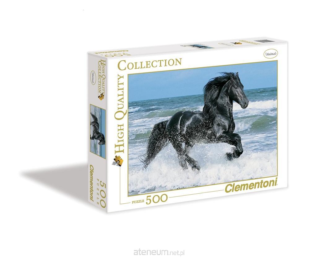 clementoni-puzzle-500-hq-schwarzes-pferd-8005125301751