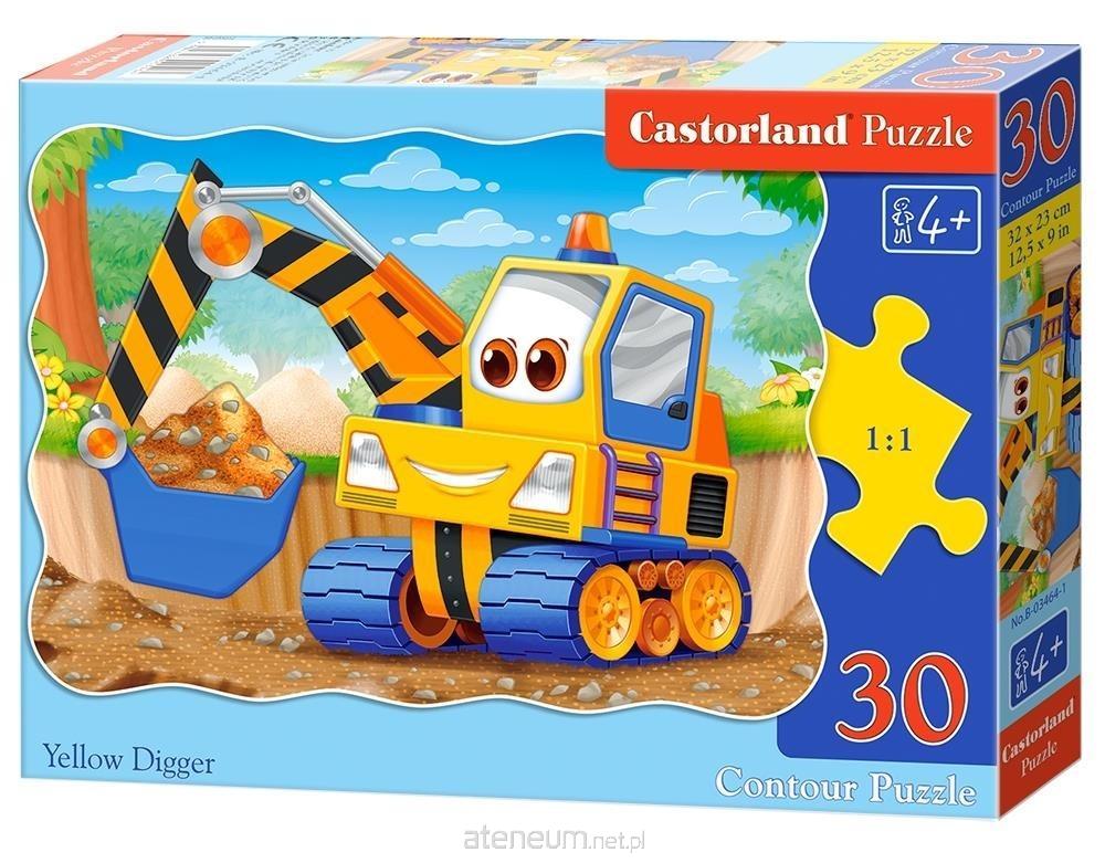 Castorland Yellow Digger  Puzzle 30 Teile   B-03464
