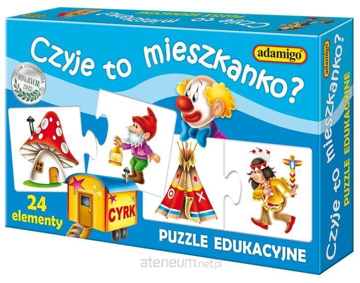 Trick. Puzzle Wessen Haus ist das?