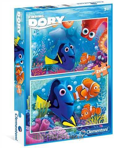 Puzzle 2x60 Herz ist Dory