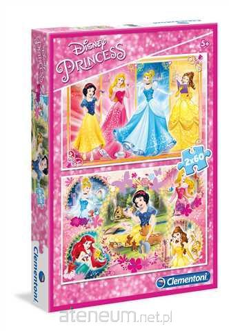 CLEMENTONI Puzzle Disney princezny: Kamar?dky 2x60 d?lk?