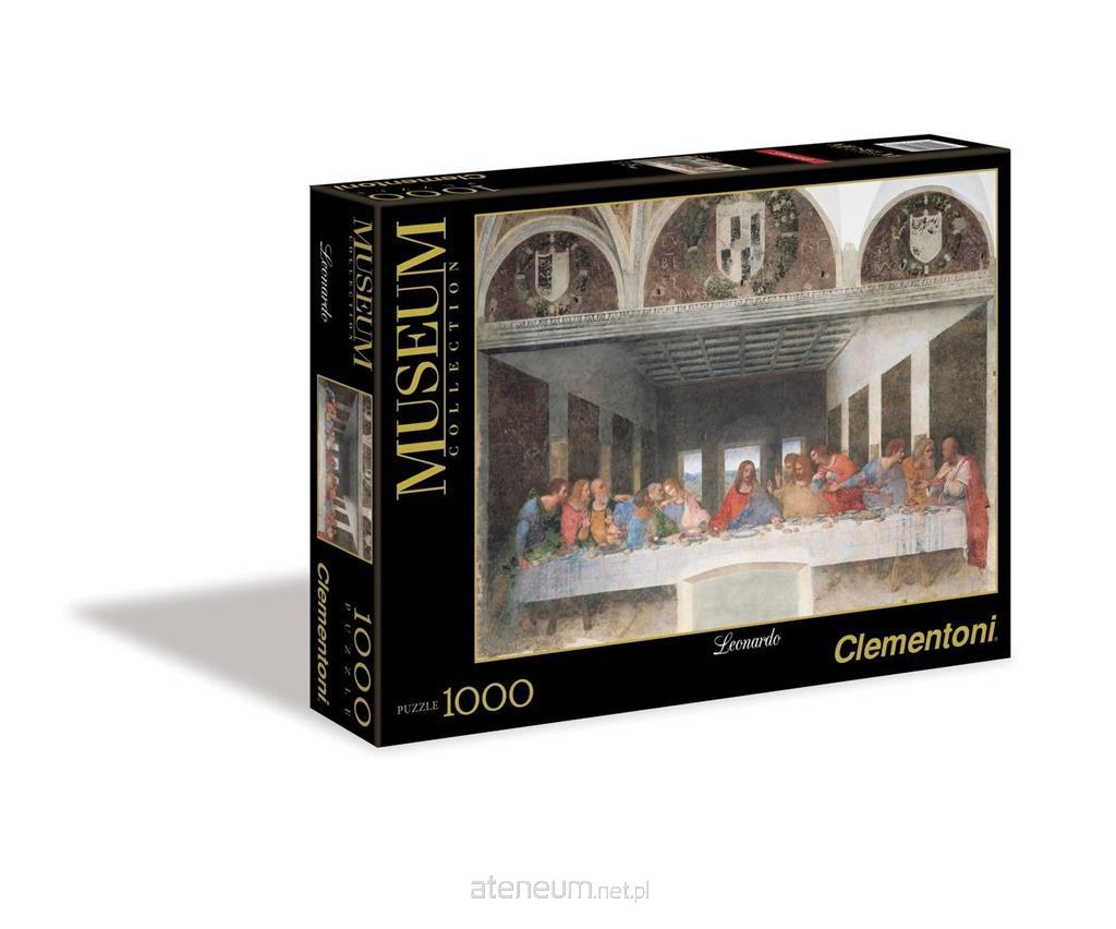 Clementoni 31447 - Museum Collection - Das Abendmahl Puzzle, 1000 Teile