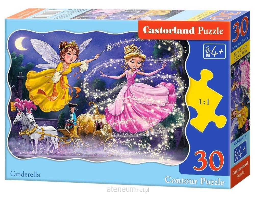 CASTORLAND Puzzle Aschenputtels Vorbereitung auf den Ball 30 Teile