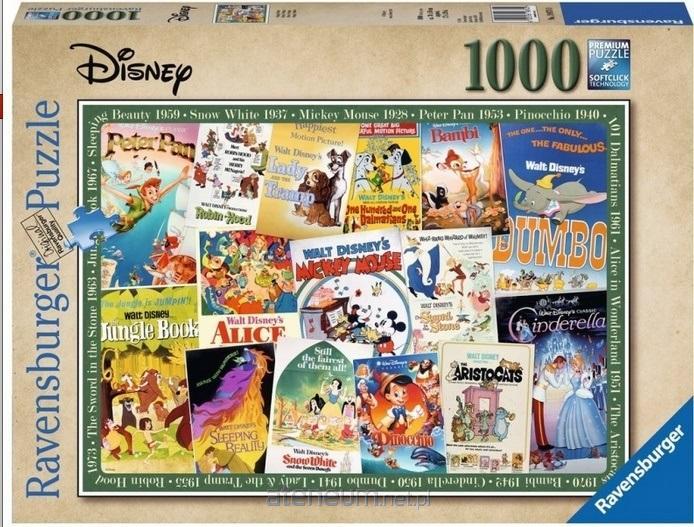 Disney Vintage Movie Poster Ravensburger 12000689