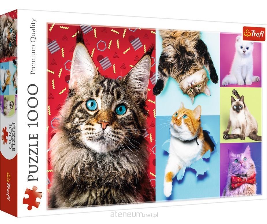 Happy Cats - 1000 Teile - TREFL Puzzle online kaufen