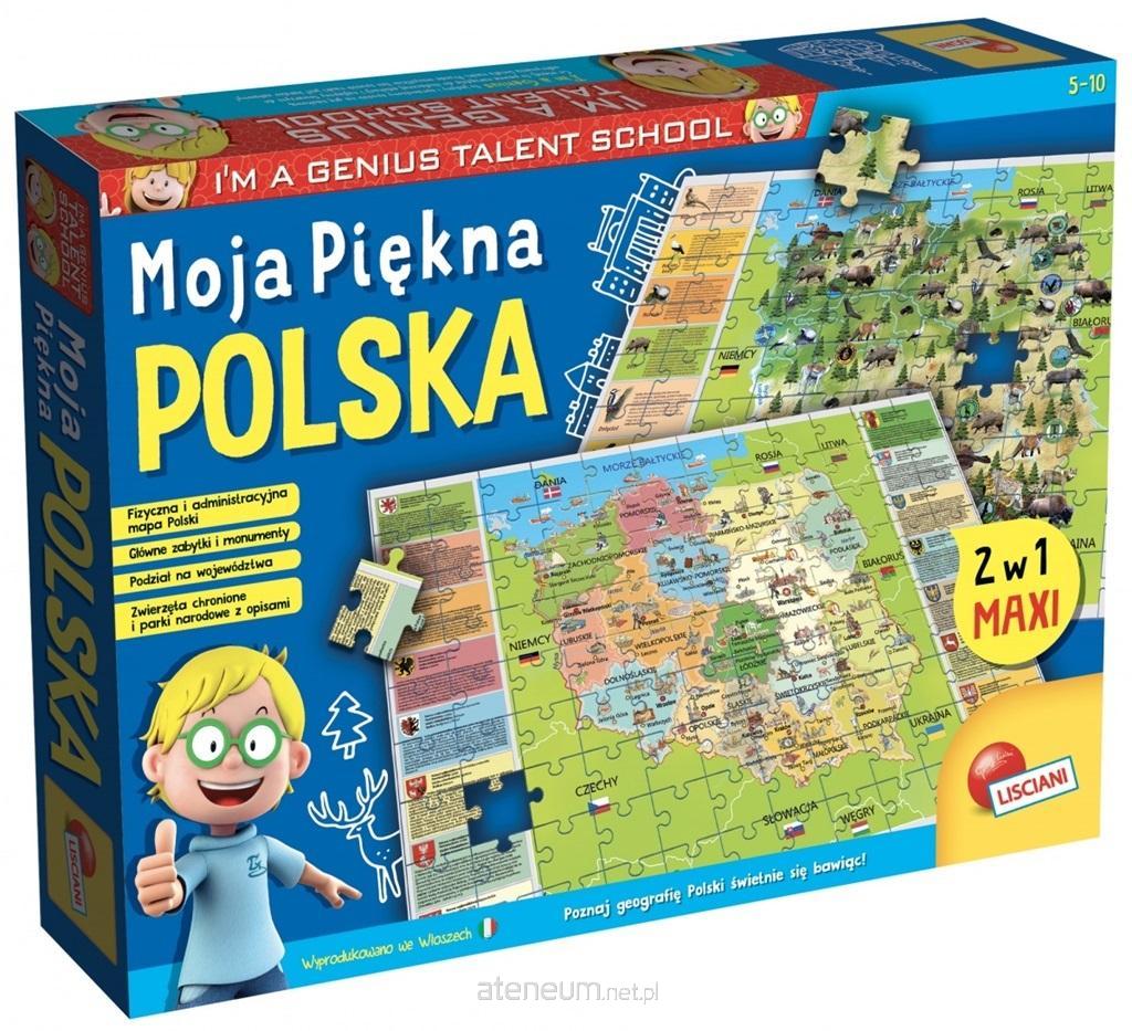 Ma?y geniusz moja pi?kna Polska puzzle 42043 LISCIANI
