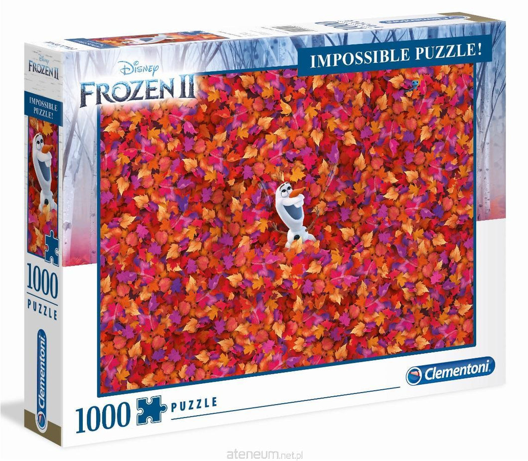 Clementoni 39526 - Frozen 2 - 1000 Teile - Impossible Puzzle