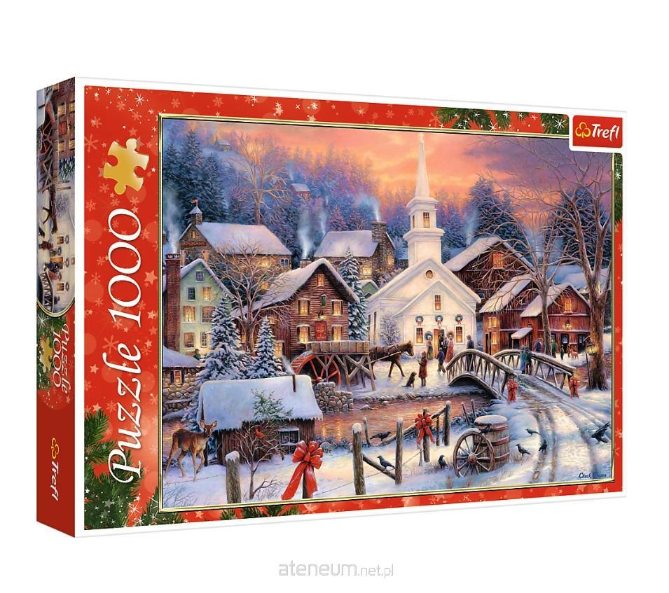 Trefl - Puzzle - Weiße Weihnacht, 1000 Teile