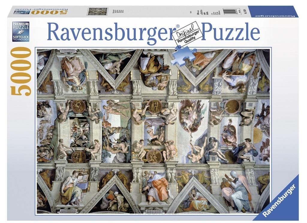 Ravensburger 17429 Sixtinische Kapelle, 5000 Teile Puzzle