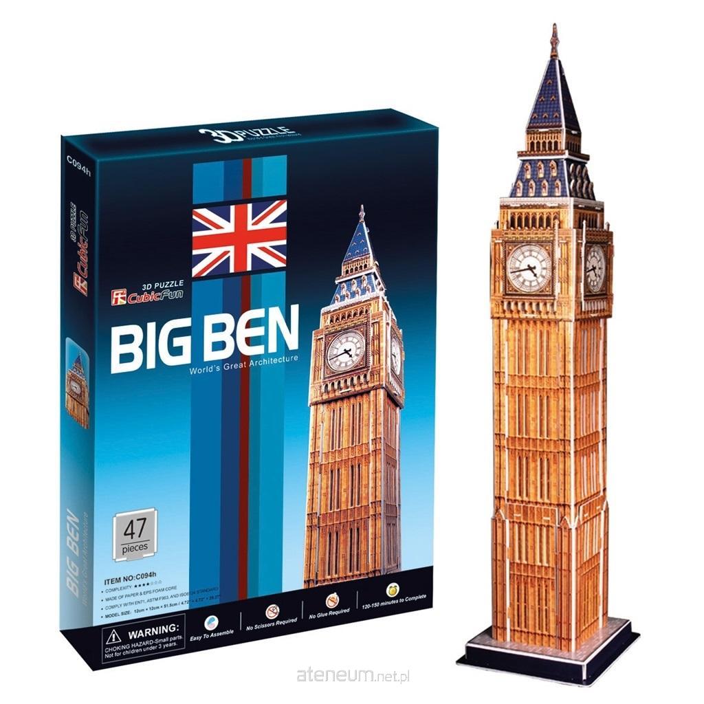 CubicFun Big Ben, 44 St?ck(e), Geb?ude, 10 Jahr(e)