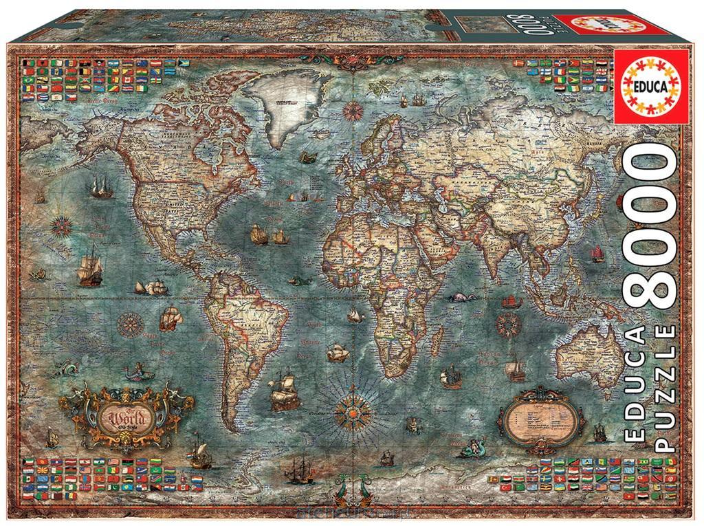 educa-puzzle-8000-historische-weltkarte-g3-8412668180178