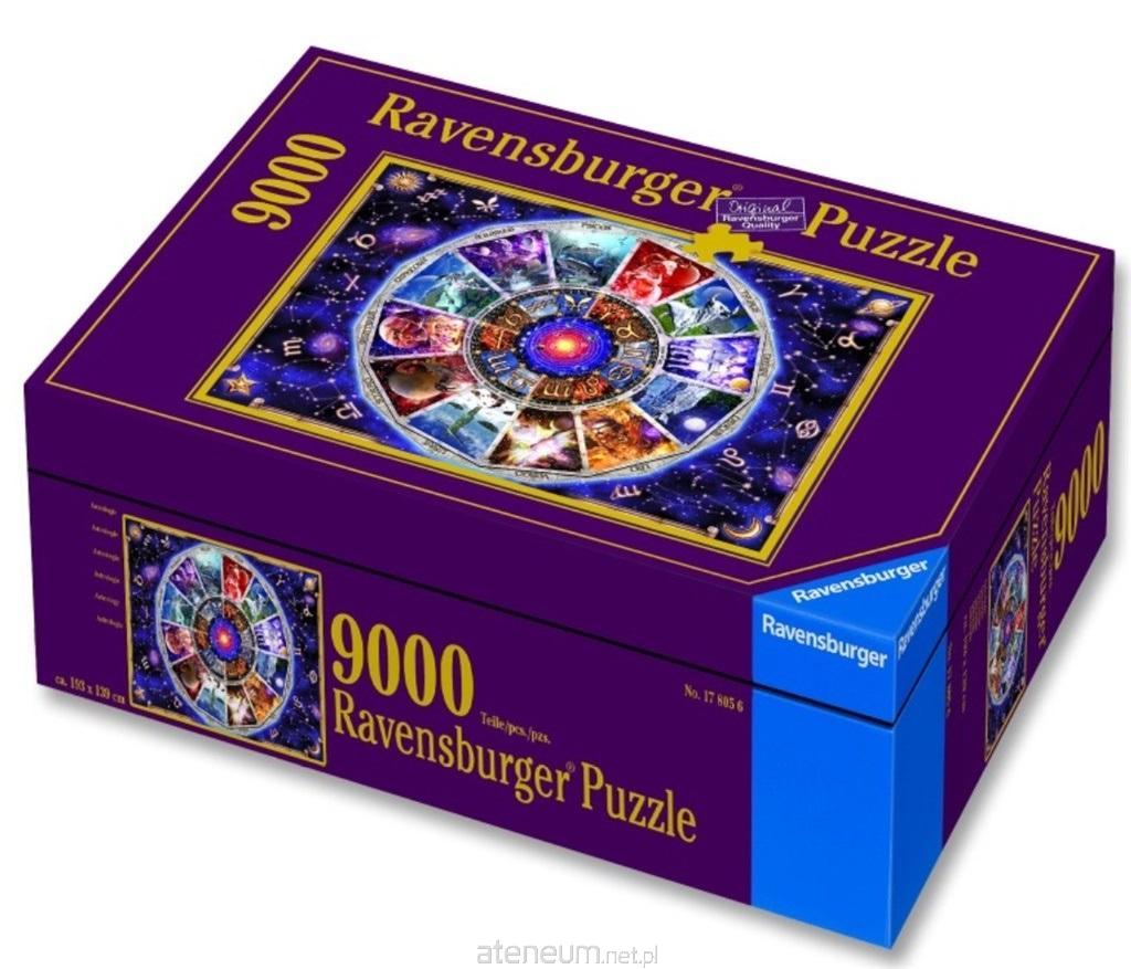 RAVENSBURGER Puzzle Astrologie - zv?rokruh 9000 d?lk?