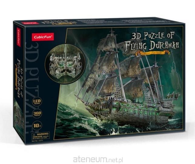 CUBICFUN Shining 3D puzzle Segelschiff Flying Dutchman 360 Teile