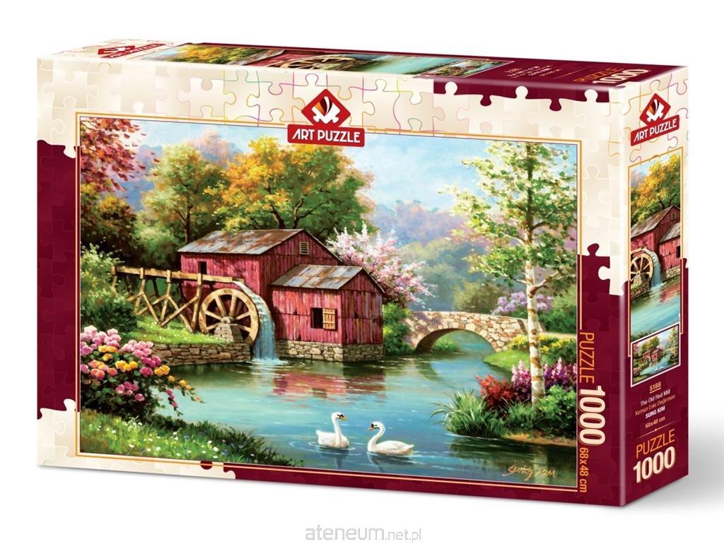 ART PUZZLE Puzzle Alte Rote M?hle 1000 Teile