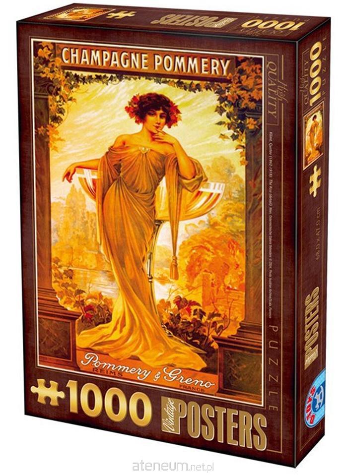 Puzzle 1000 Alte Plakate, Parf?mwerbung