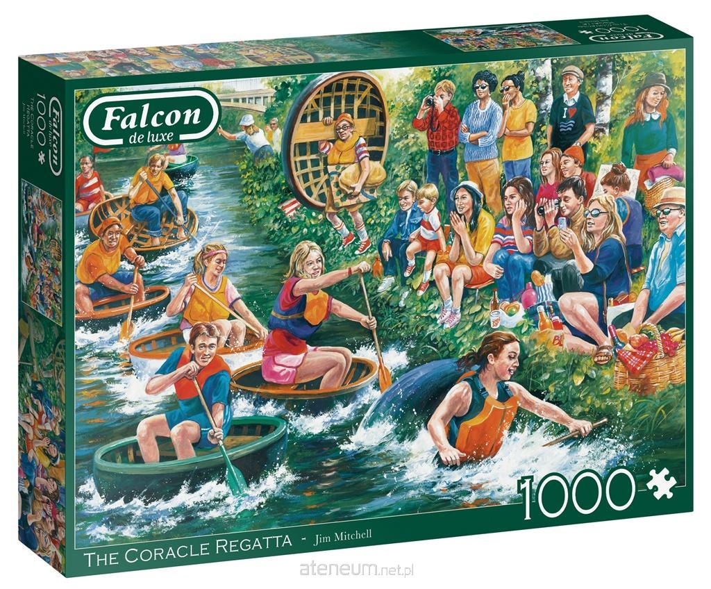 Falcon 11338 Jim Mitchell Die Coracle-Regatta 1000 Teile Puzzle