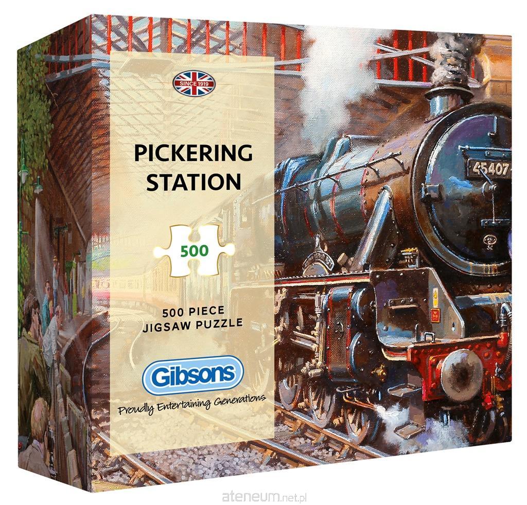 GIBSONS Pickering Bahnhof Puzzle 500 Teile
