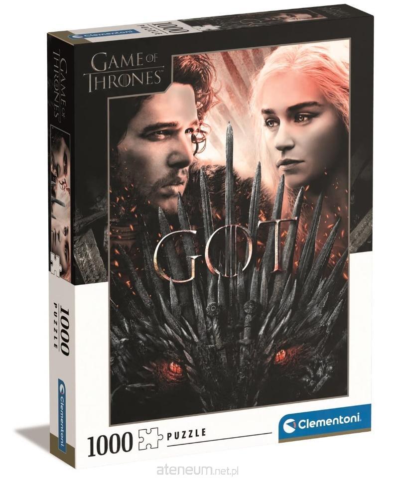 Clementoni 39651 Game of Thrones 1000 Teile Puzzle