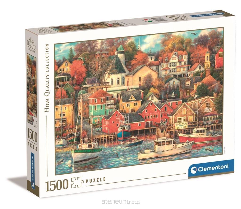 Clementoni 31685 High Quality Collection Good Times Harbor 1500 Teile Puzzle