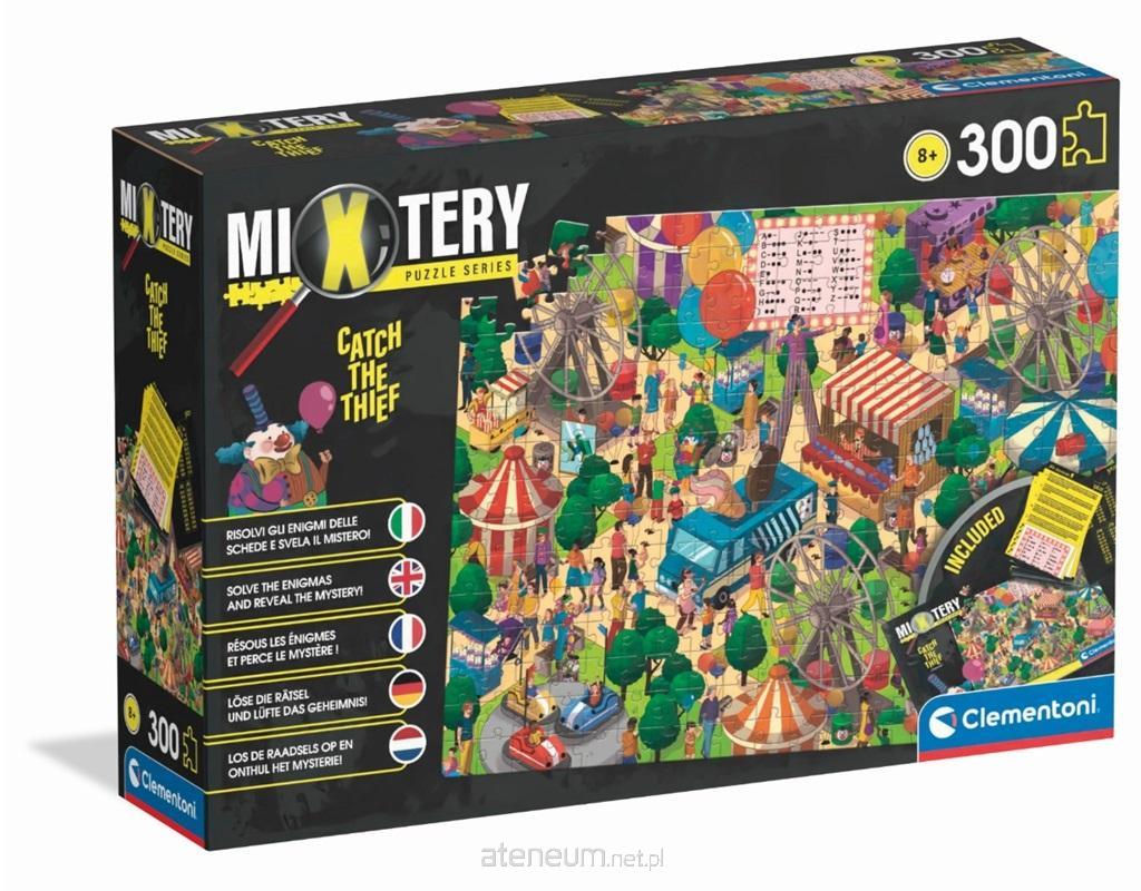 CLEMENTONI Puzzle MIXTERY Fangen Sie den Dieb 300 Teile