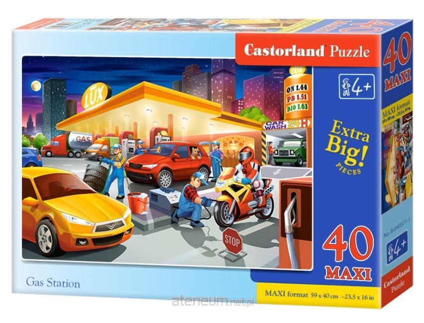 Puzzle 40 Maxi - Tankstelle CASTOR