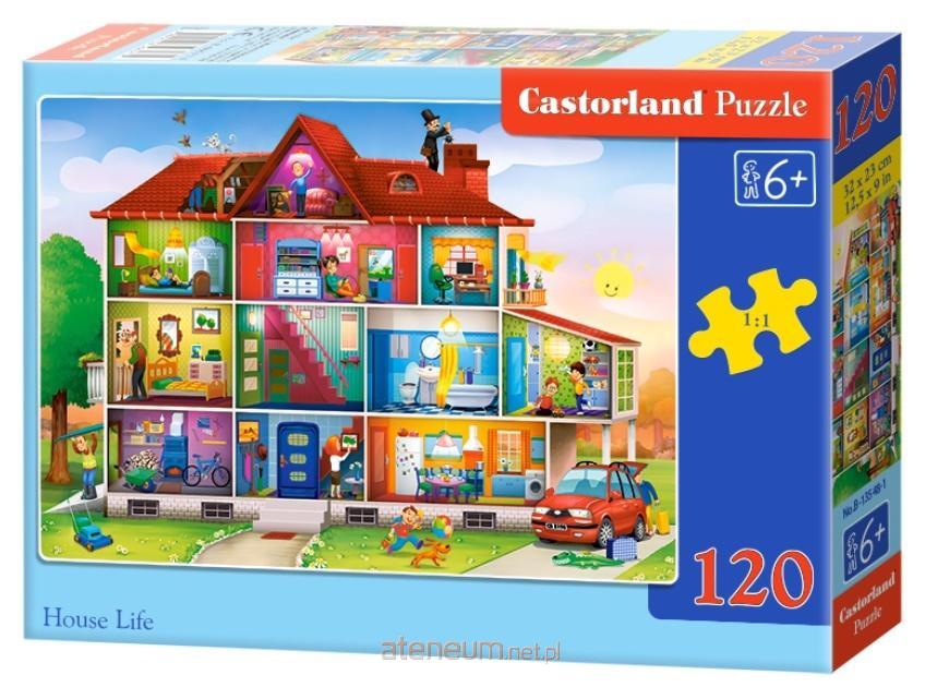 Puzzle 120 Haus Leben CASTOR
