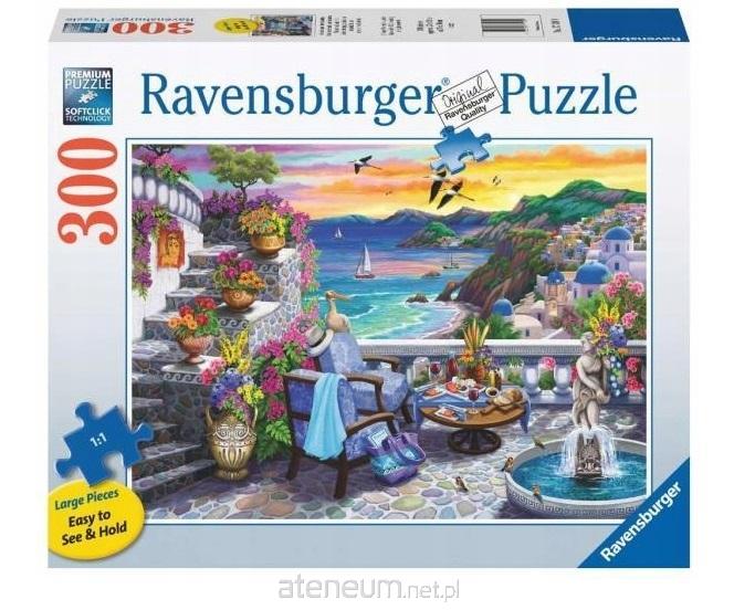 RAVENSBURGER Puzzle 300el Sonnenuntergang ?ber Santorini 171309 Ravensburger