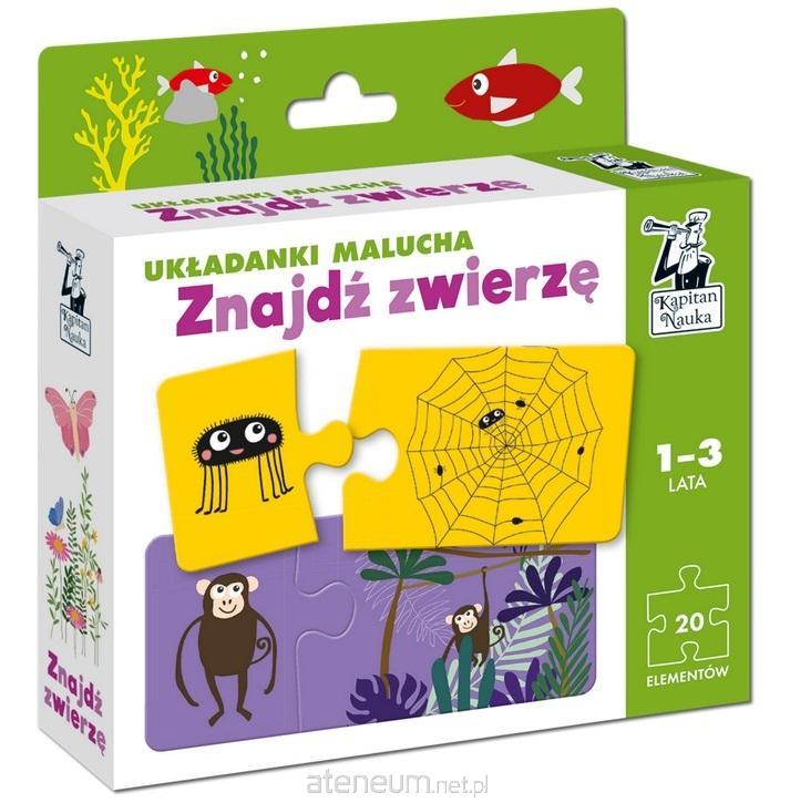 Znajd? zwierz? Uk?adanki malucha Kapitan Nauka