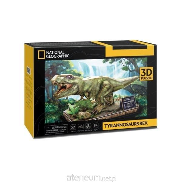 CUBICFUN 3D-Puzzle National Geographic: Tyrannosaurus Rex 52 d?lk?