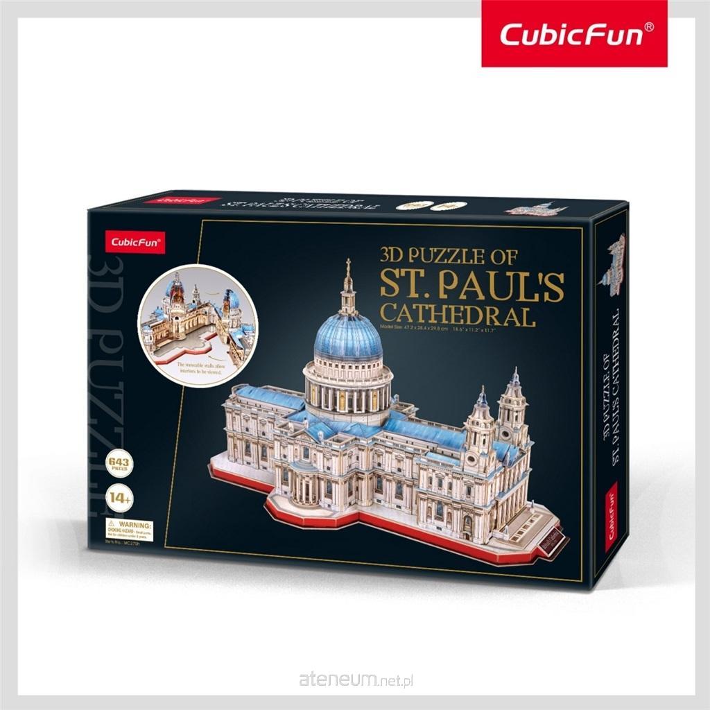 CUBICFUN 3D-Puzzle St. Paul's Cathedral 643 Teile