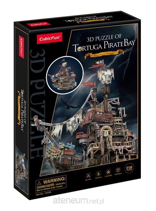 CUBICFUN 3D-Puzzle Piratenhafen Tortuga 218 Teile