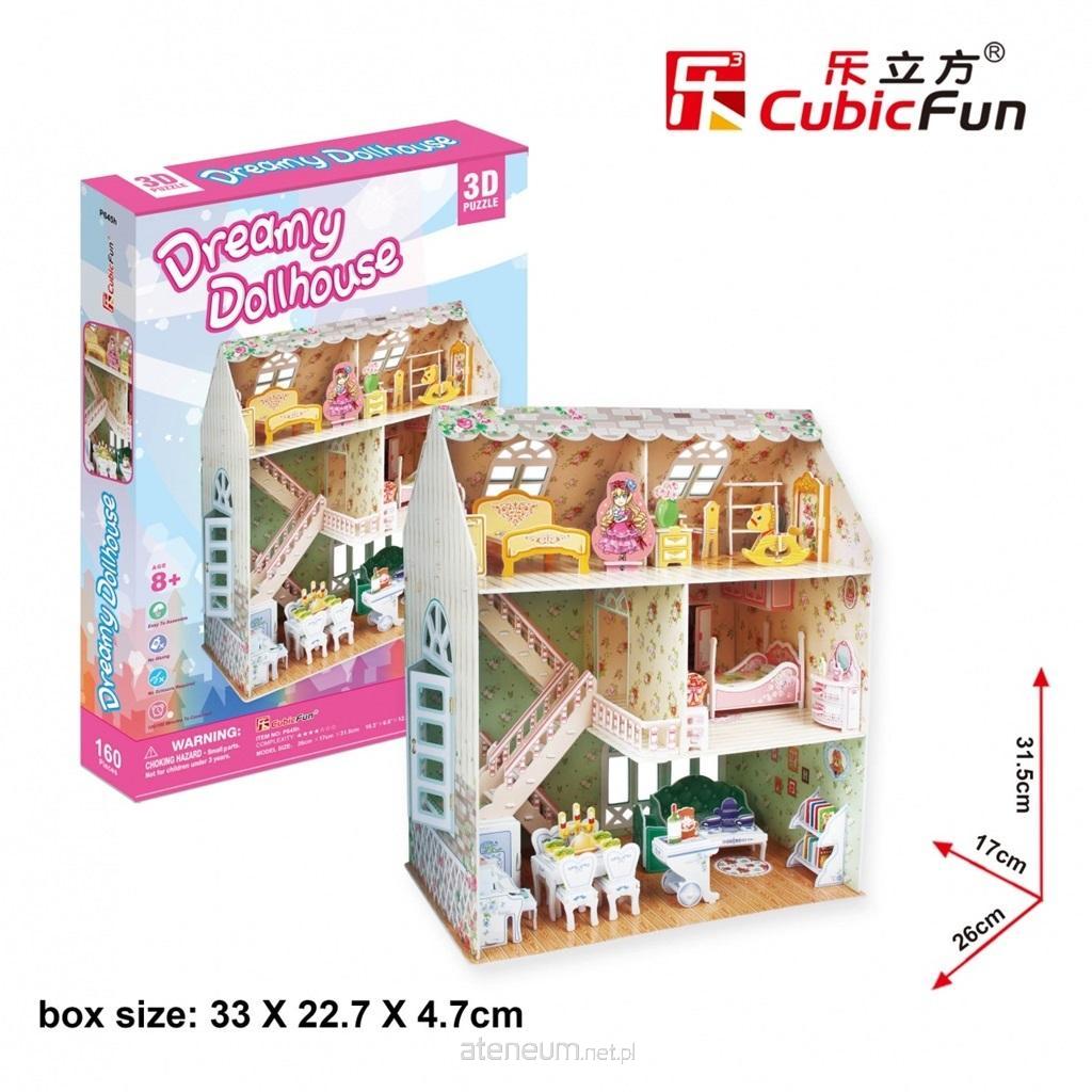 CUBICFUN 3D-Puzzle Traumhaus f?r Puppen 160 Teile