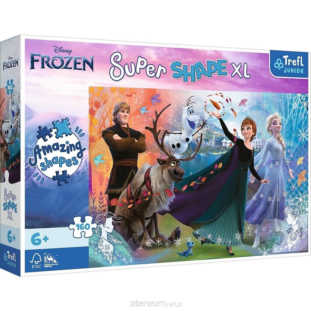 TREFL Puzzle Super Shape XL Ledov? kr?lovstv? 2, 160 d?lk?
