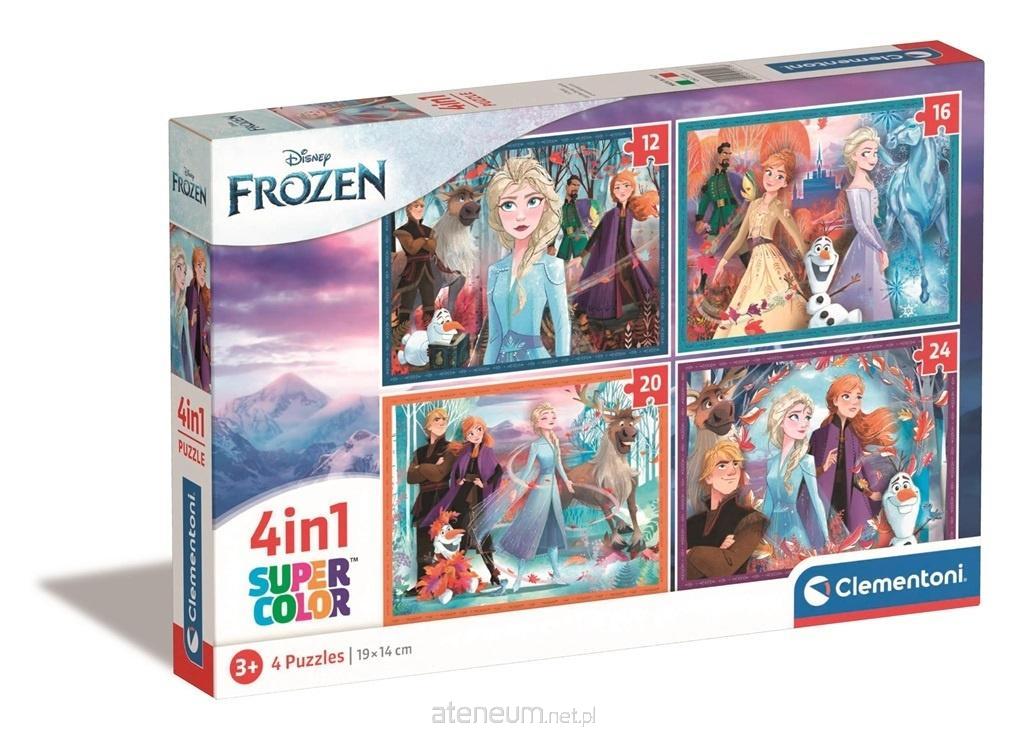 CLEMENTONI Eisreich Puzzle 4in1 (12+16+20+24 Teile)