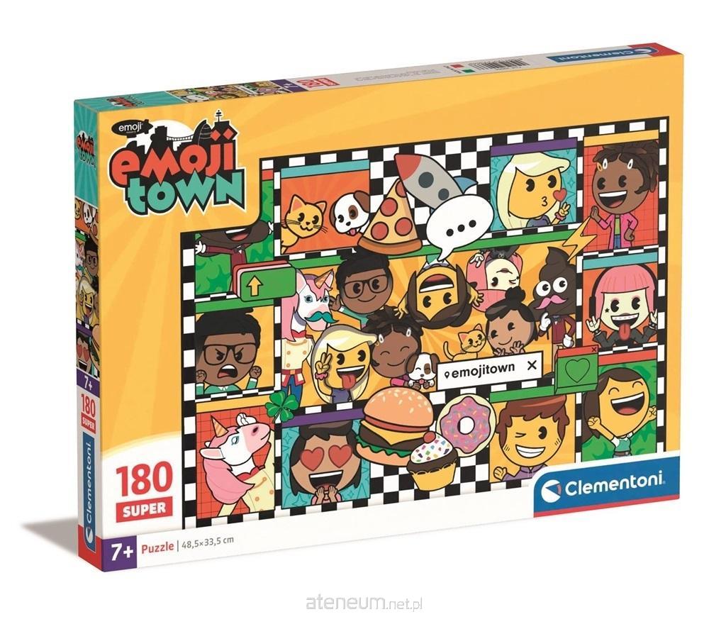 Puzzle 180 Super Kolor Emojii Stadt