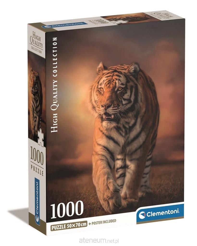 Clementoni Hochwertige Kollektion Puzzle Tiger 1000 Teile