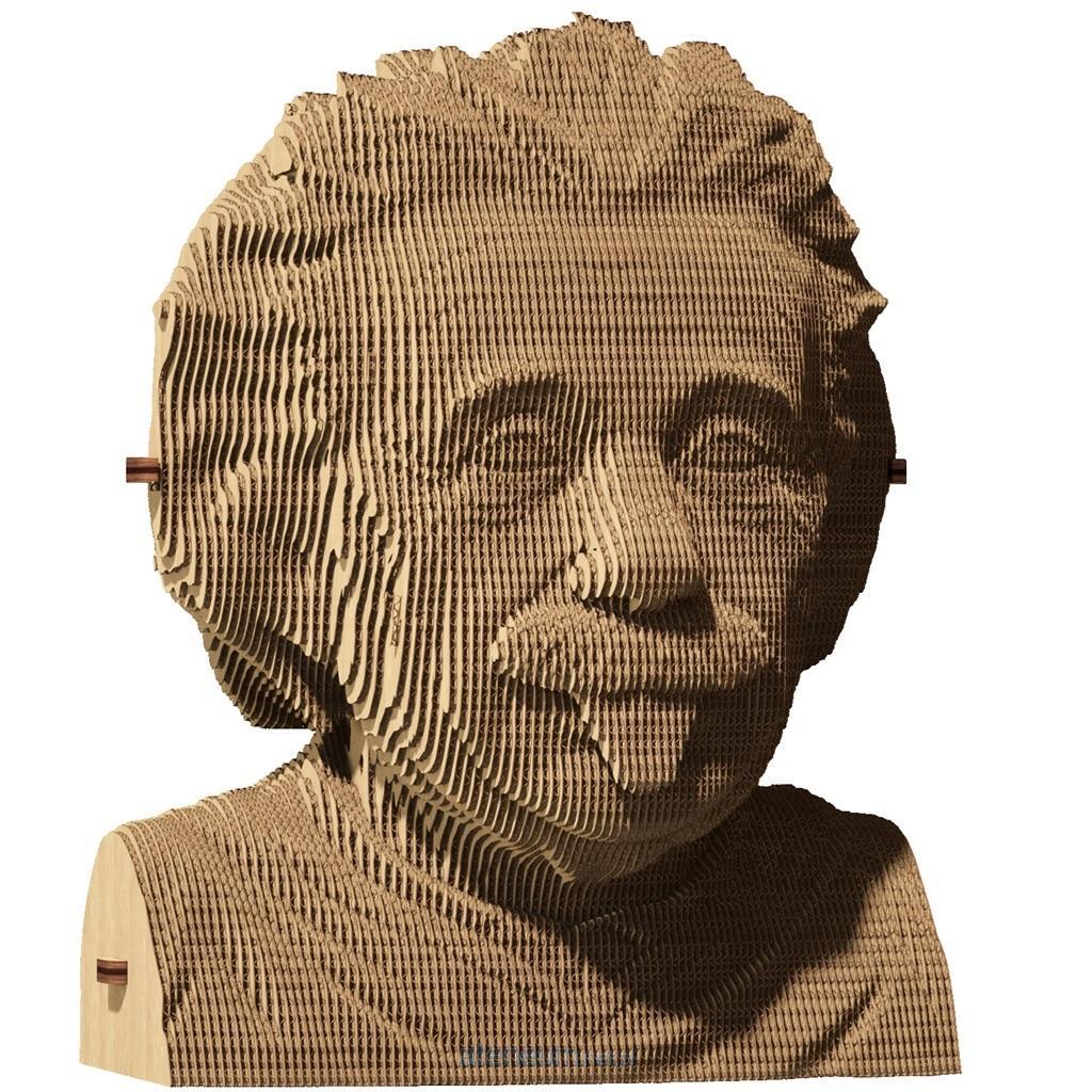 3D-Karton-Puzzle - Albert Einstein