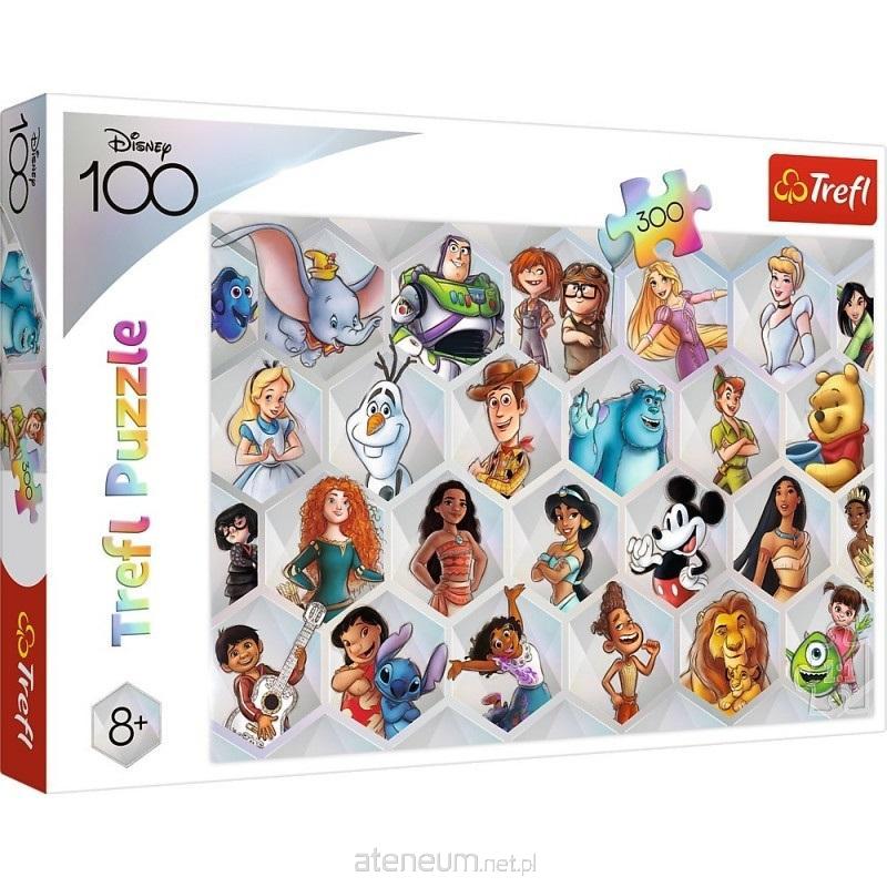 Trefl - S.CENA Puzzle - _300_ - Disney Magic / Disney100