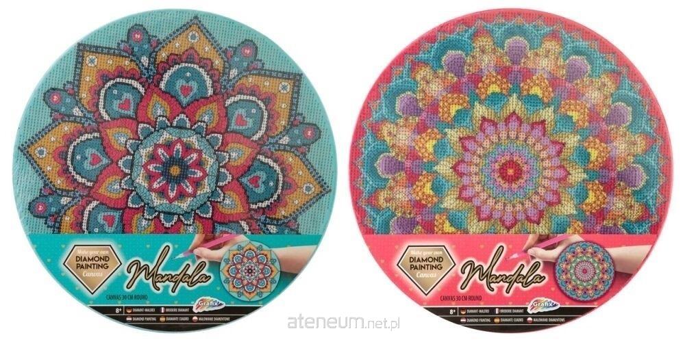 Diamantmosaik-Mandala-Leinwand 30 cm - 8715427094687