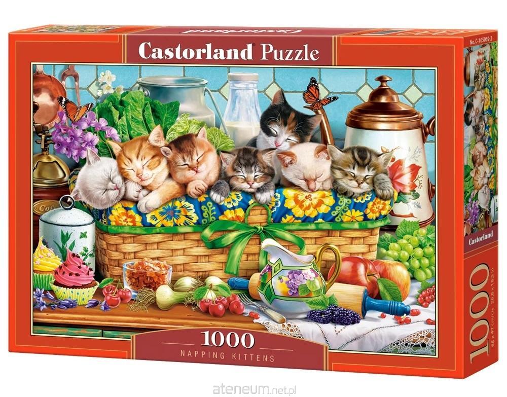 castorland-puzzle-1000-nickerchen-machende-katzchen-castor-5904438105069